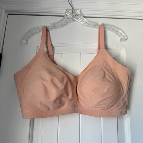 HONEYLOVE Silhouette Bra Blush Pink - Picture 3 of 6